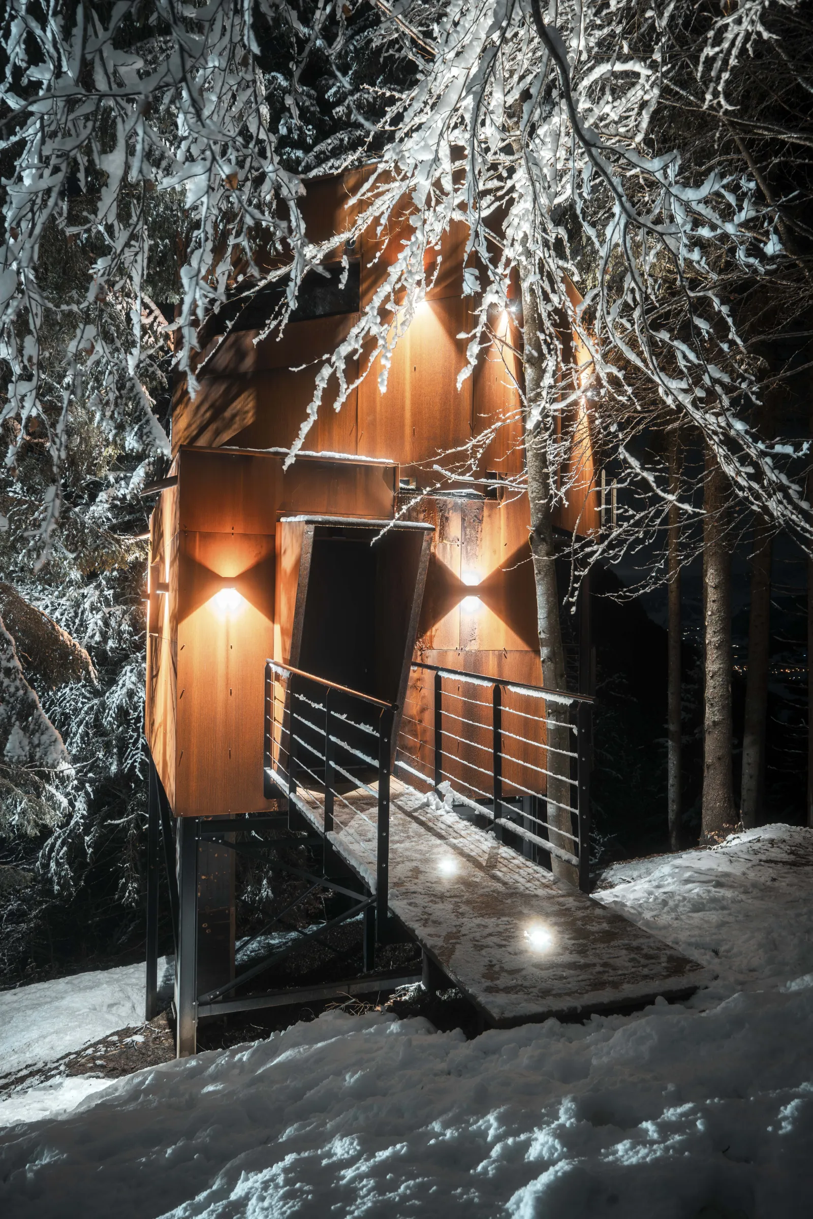 Cabane À la Belle Étoile à Saint-Nicolas-la-Chapelle, photo 2