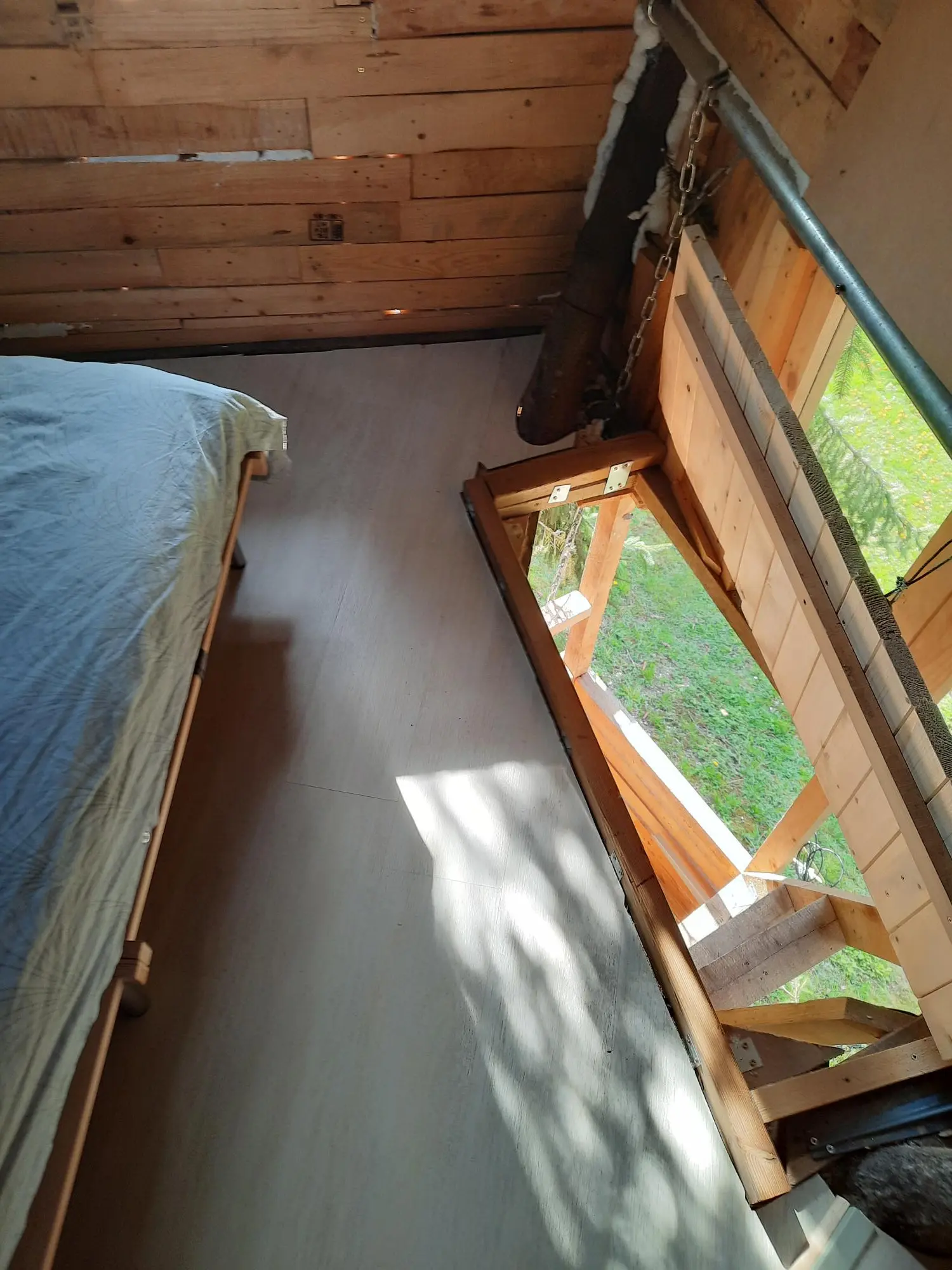 Cabane au centre du sapin à Vaire, photo 4