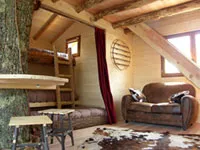 Cabane aux 3 Chênes à Lanouaille, photo 2