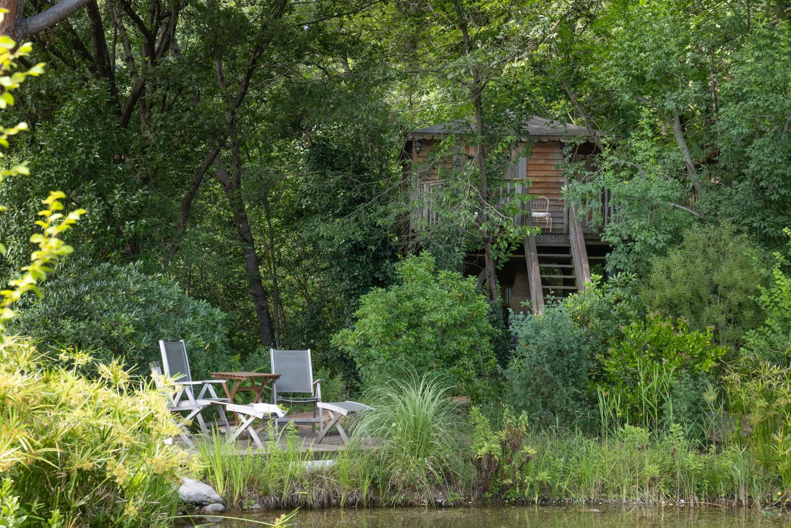 Cabane Bagheera, cabane dans les arbres à Saint-Paul-de-Vence