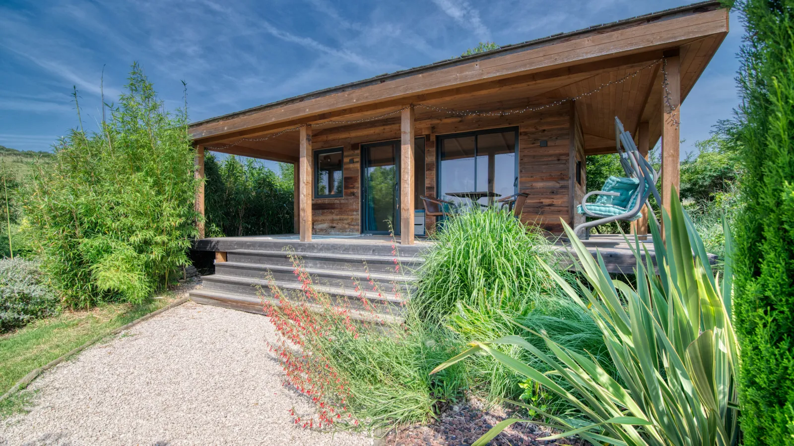 Cabane Baies Sauvages, cabane au sol à Villarzel-du-Razès
