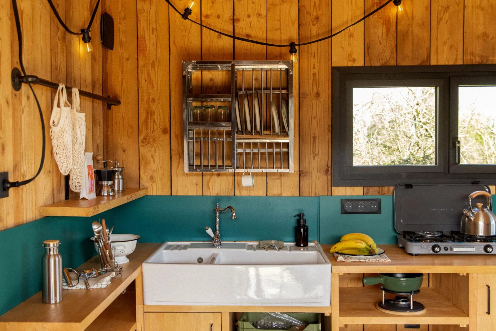 Cabane Bon Air Deux Chambres à Saint-Léonard-des-Bois, photo 2