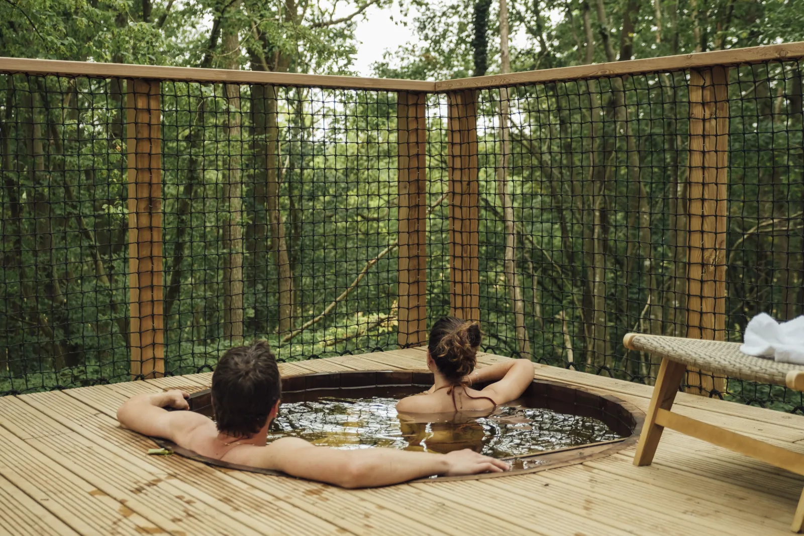 Cabane Duo Bain Nordique à La Couture-Boussey, photo 2