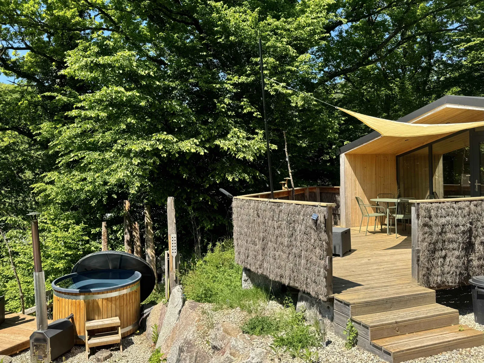 Cabane Cassiopée, cabane au sol à Orbey