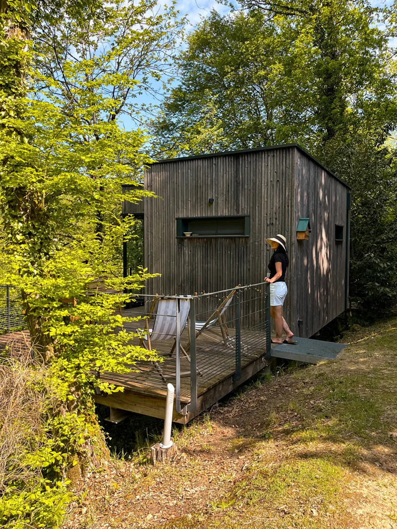 Cabane Châtaigner, cabane dans les arbres à Meyrignac-l'Église