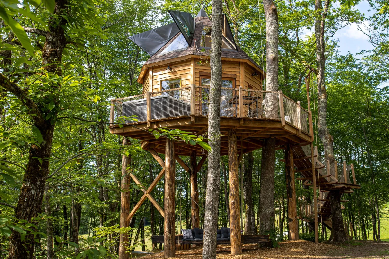 Cabane Cocoon à Lamothe-Fénelon, photo 2