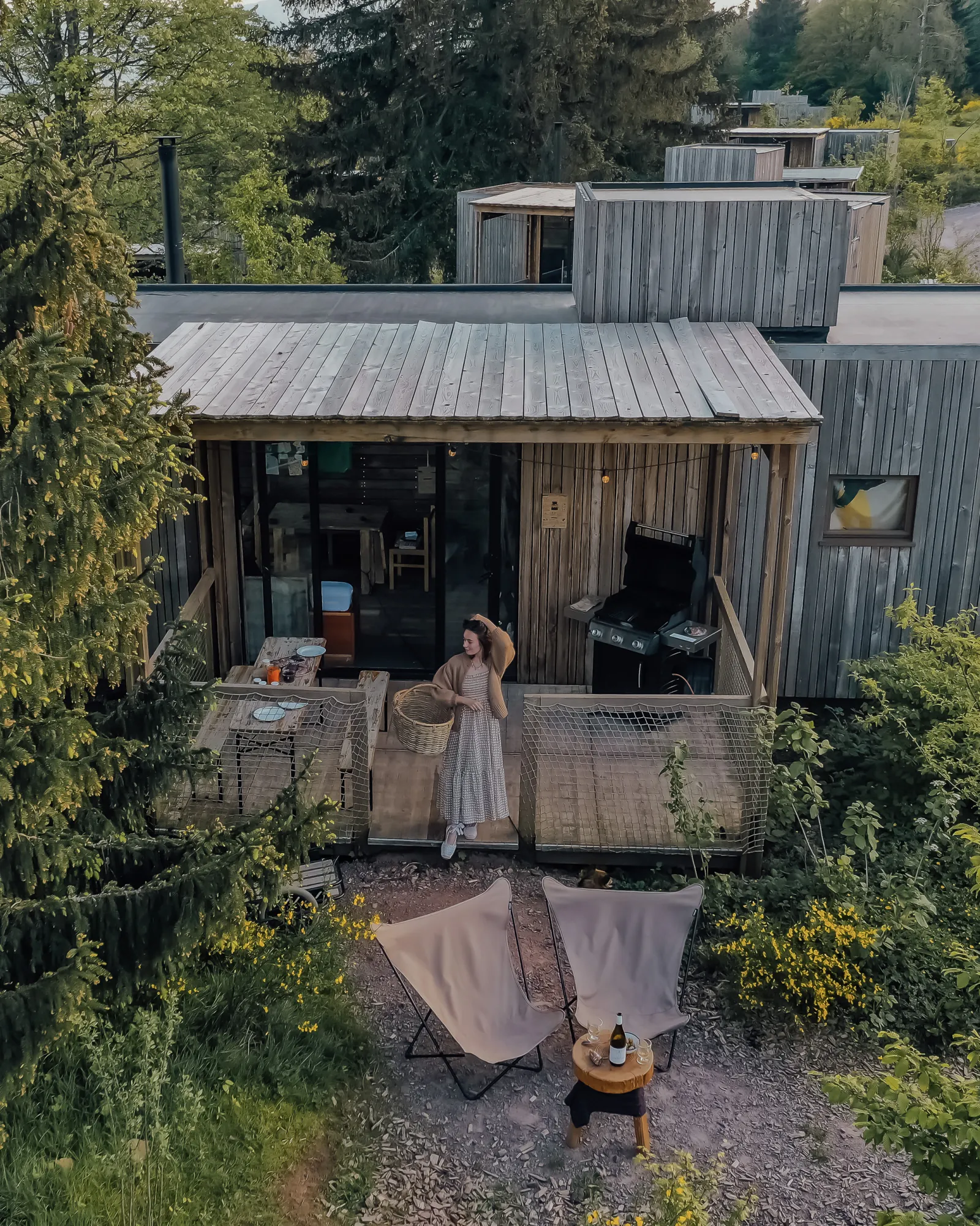 Cabane Cosy PMR, cabane au sol à Ervy-le-Châtel
