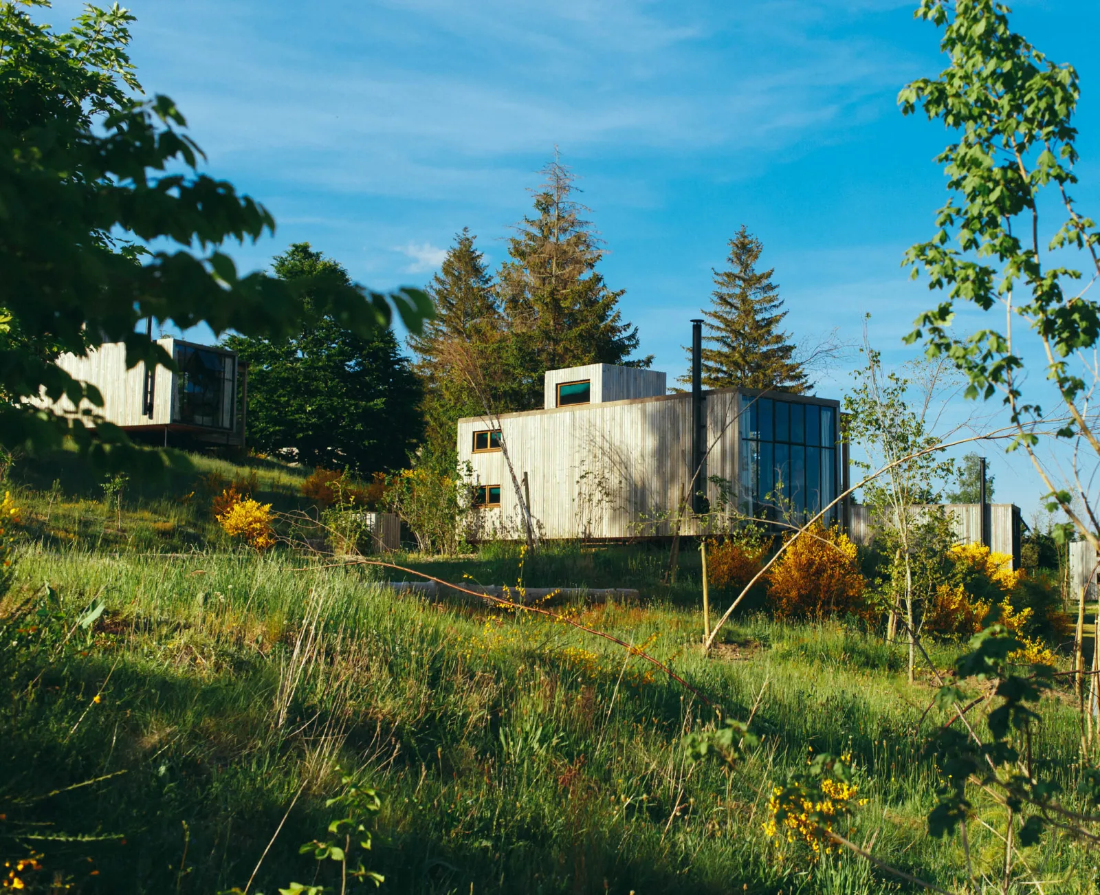 Cabane Cosy pour 6, cabane au sol à Plaine