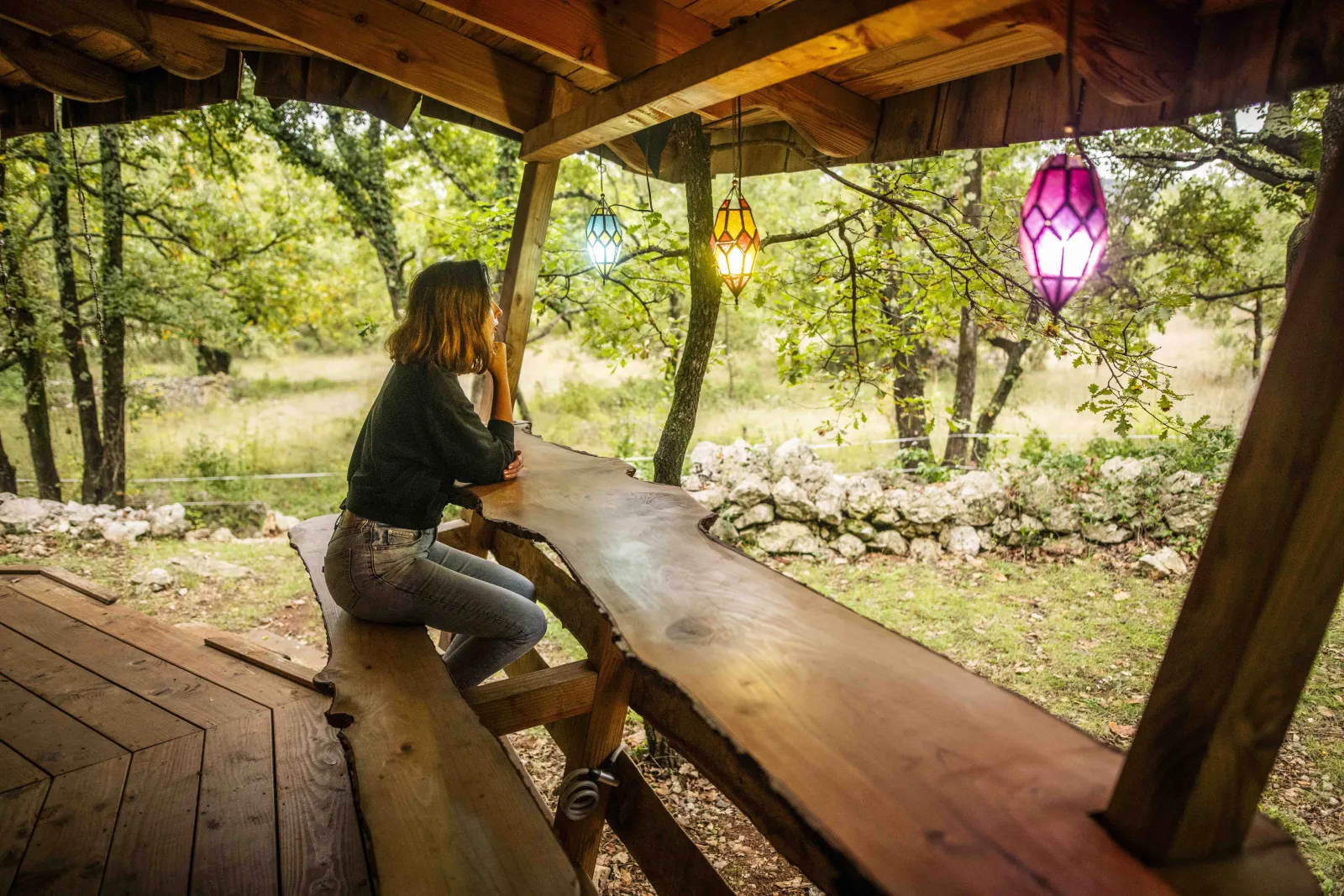 Cabane Couleurs Indiennes à Cazilhac, photo 2