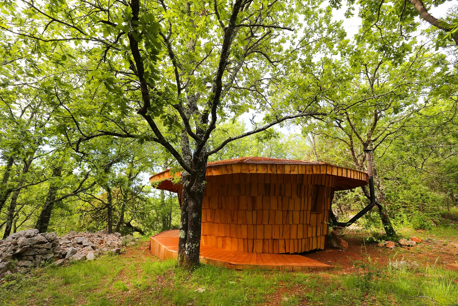 Cabane Couleurs Indiennes à Cazilhac, photo 4