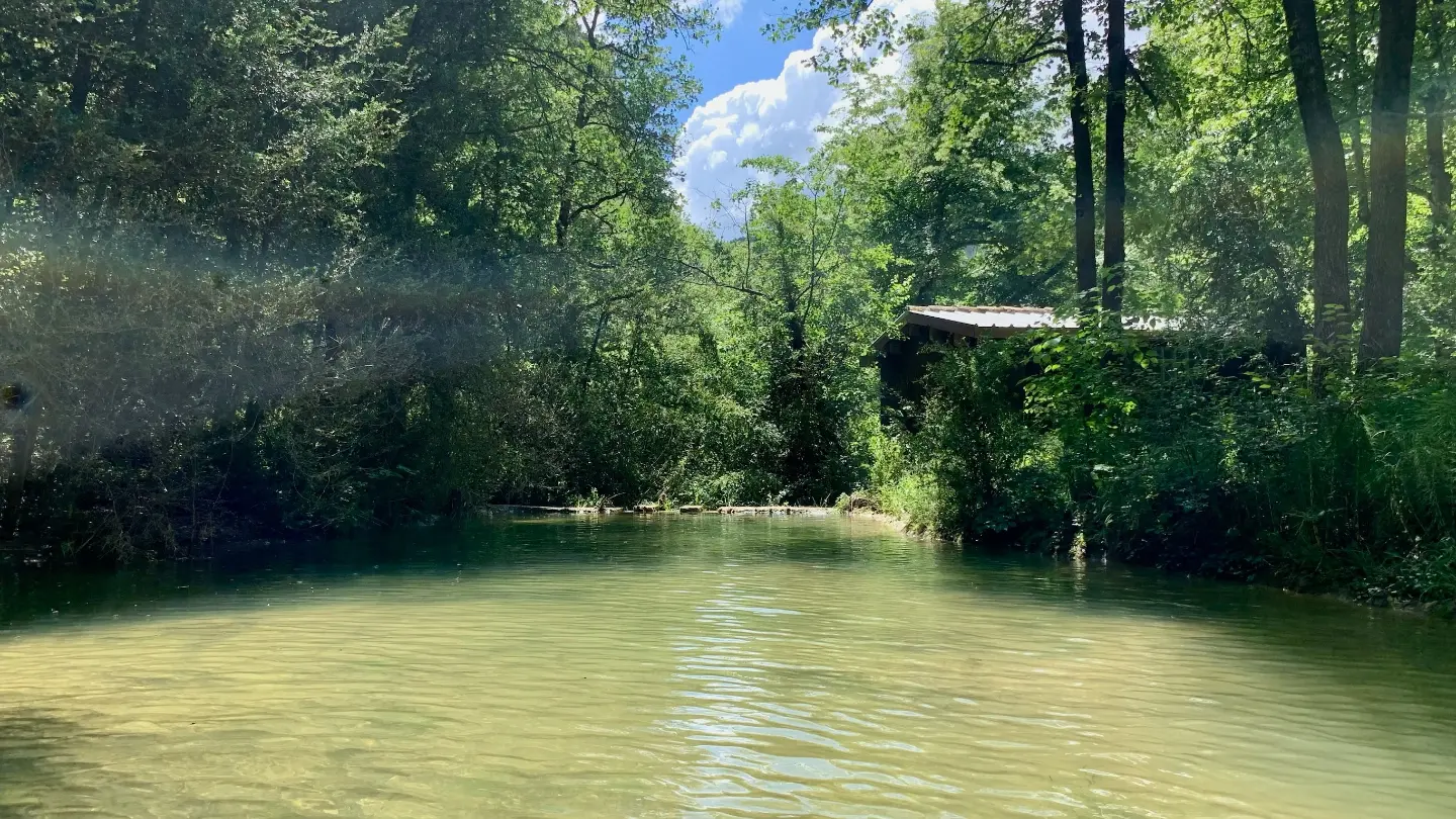 Cabane de l'Oasis Wacohe, cabane au sol à Sainte-Euphémie-sur-Ouvèze