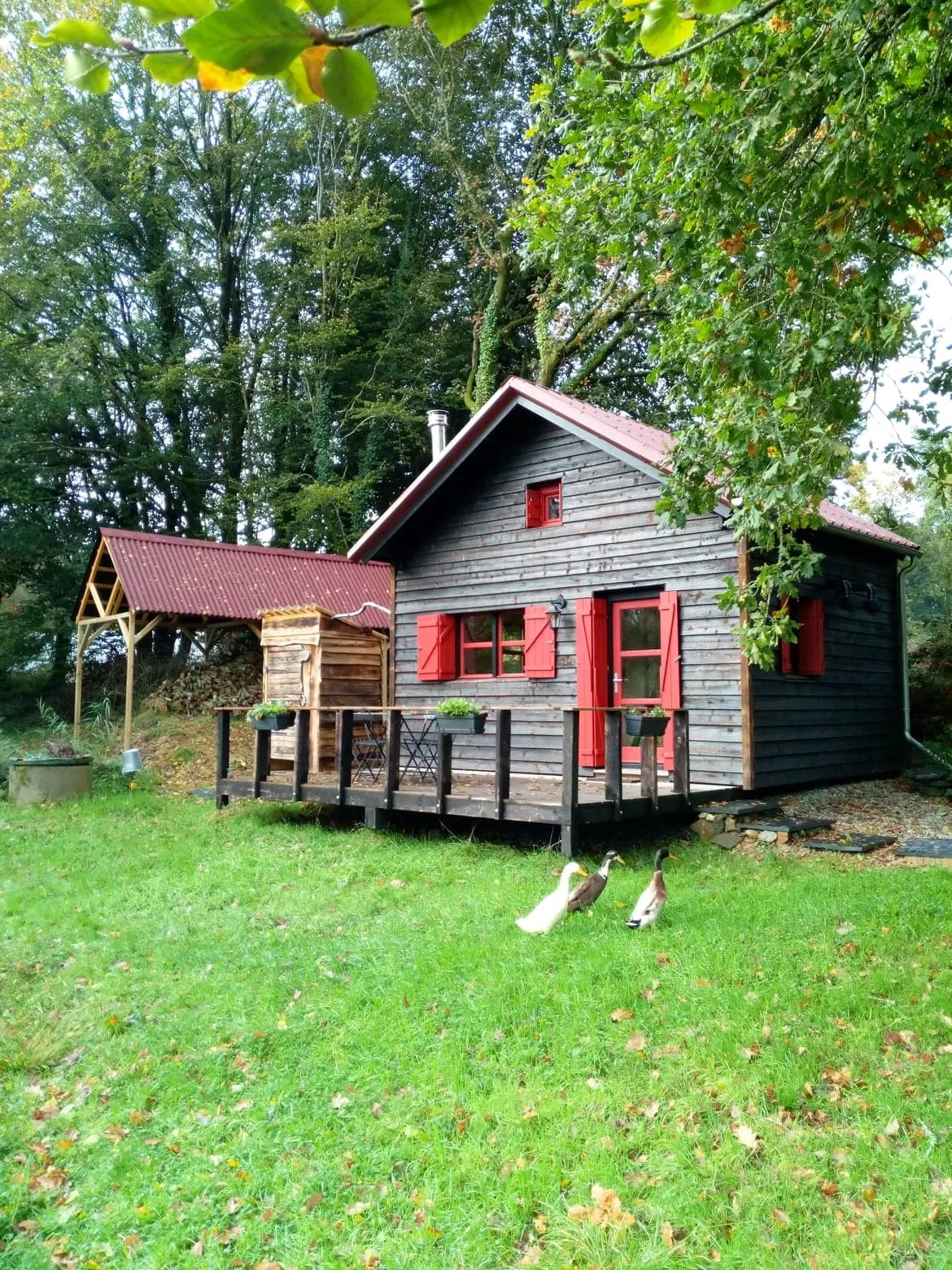 Cabane de la Ferme du Séquoia à Paule, photo 2