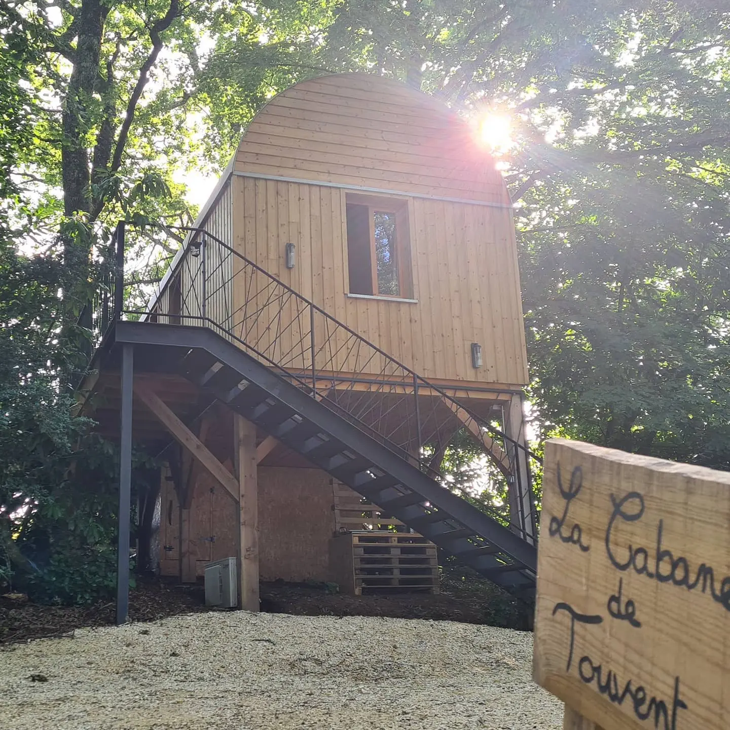 Cabane de Touvent en Famille, cabane dans les arbres à Rouffignac-Saint-Cernin-de-Reilhac