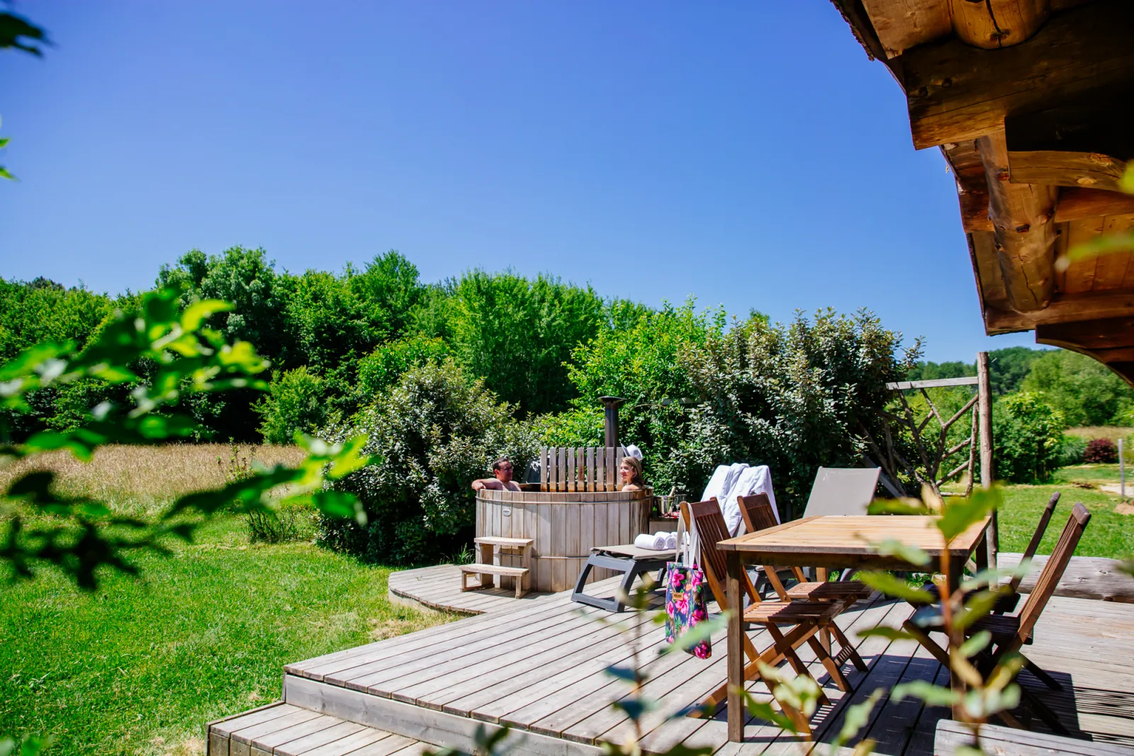 Cabane de Trappeur à Le Nizan, photo 3
