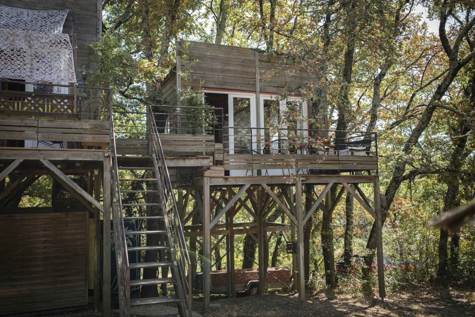Cabane des Écureuils Amoureux à Barjac, photo 3
