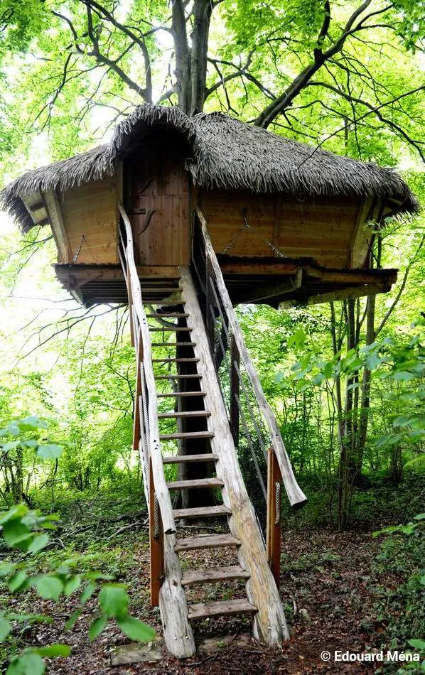 Cabane Drakkar à Saint-Germain-des-Essourts, photo 5