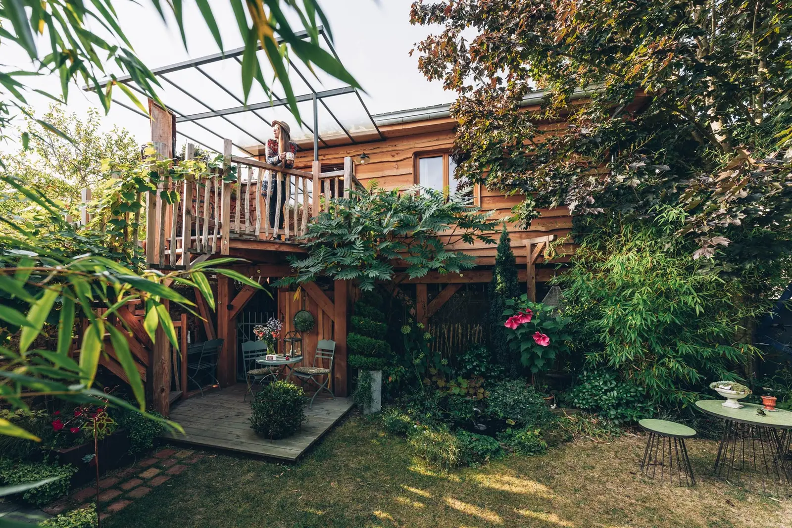 Cabane du Bon Chemin, cabane dans les arbres à Laval