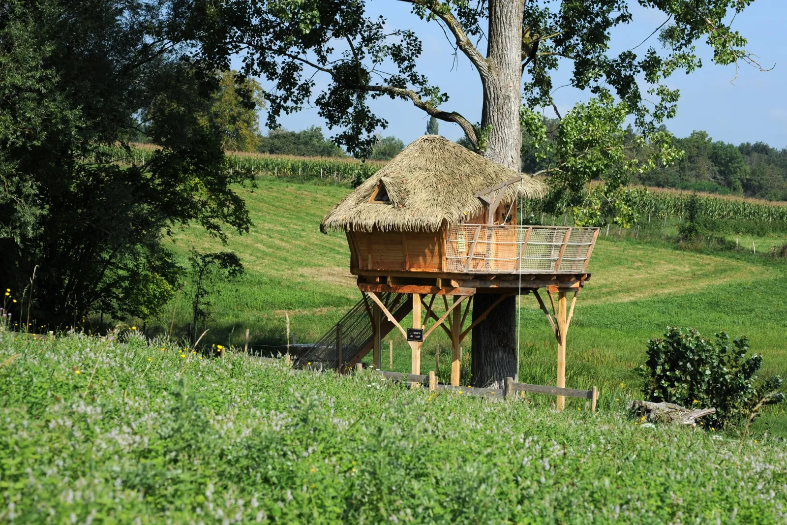 Cabane du Domaine de Suzel, cabane dans les arbres à Vignieu