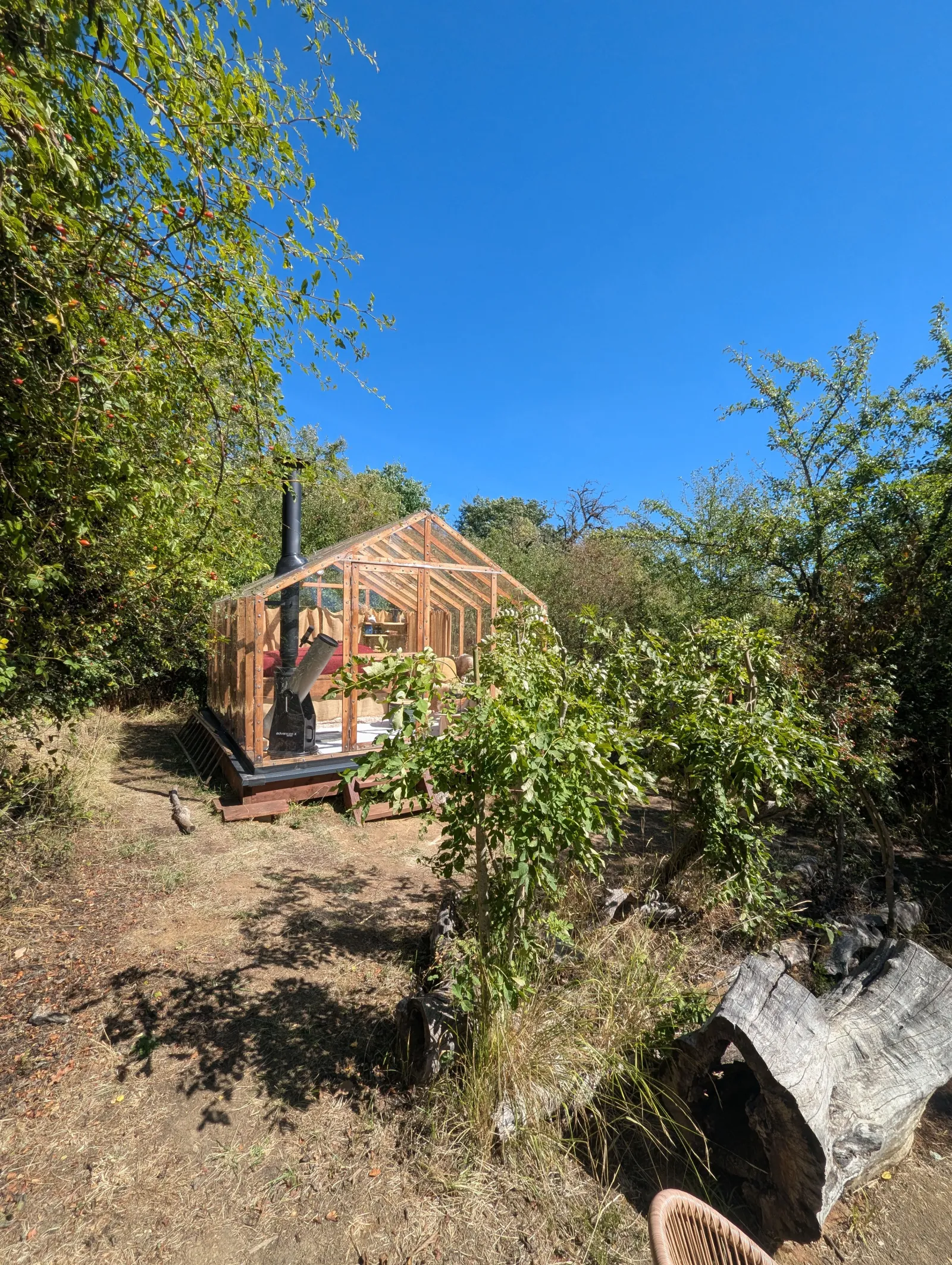 Cabane du Rêveur, cabane au sol à Pagny-sur-Moselle