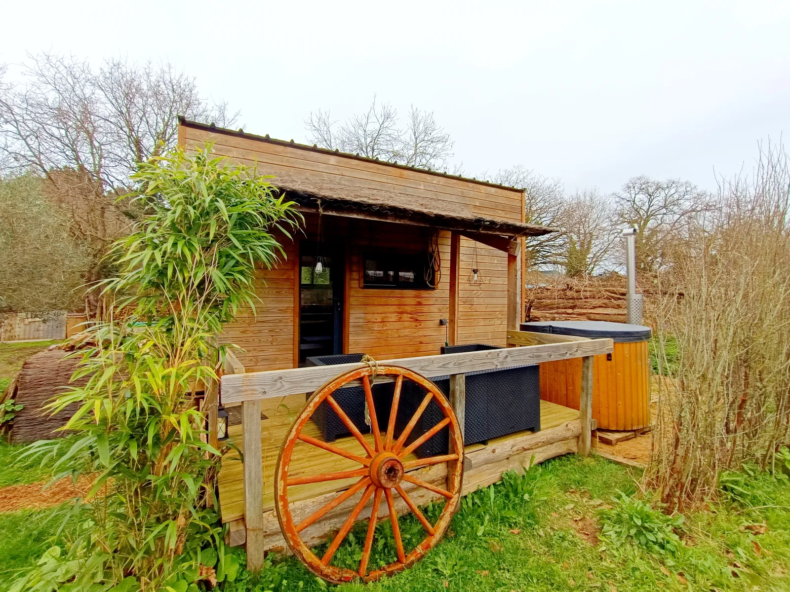 Cabane du Shérif, hébergement insolite à Pléneuf-Val-André