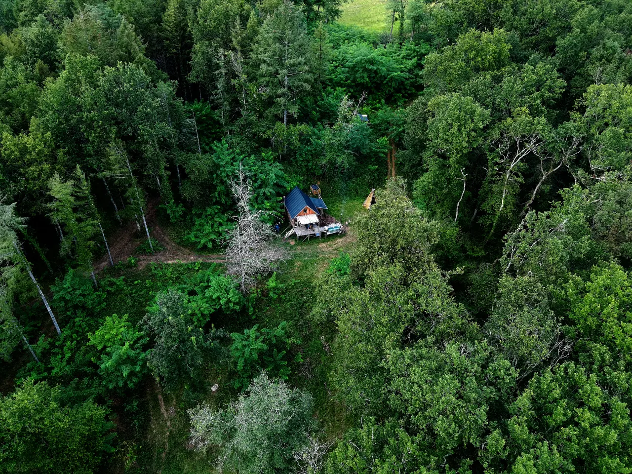 Cabane du Trappeur, cabane de trappeur à L'Hôpital-d'Orion