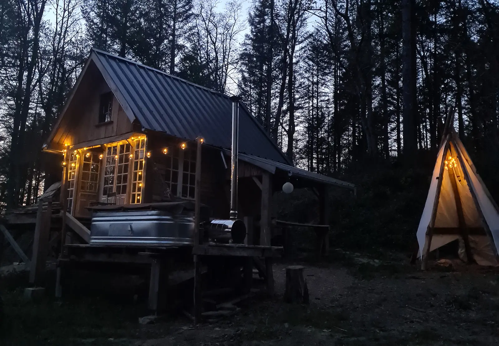 Cabane du Trappeur à L'Hôpital-d'Orion, photo 4