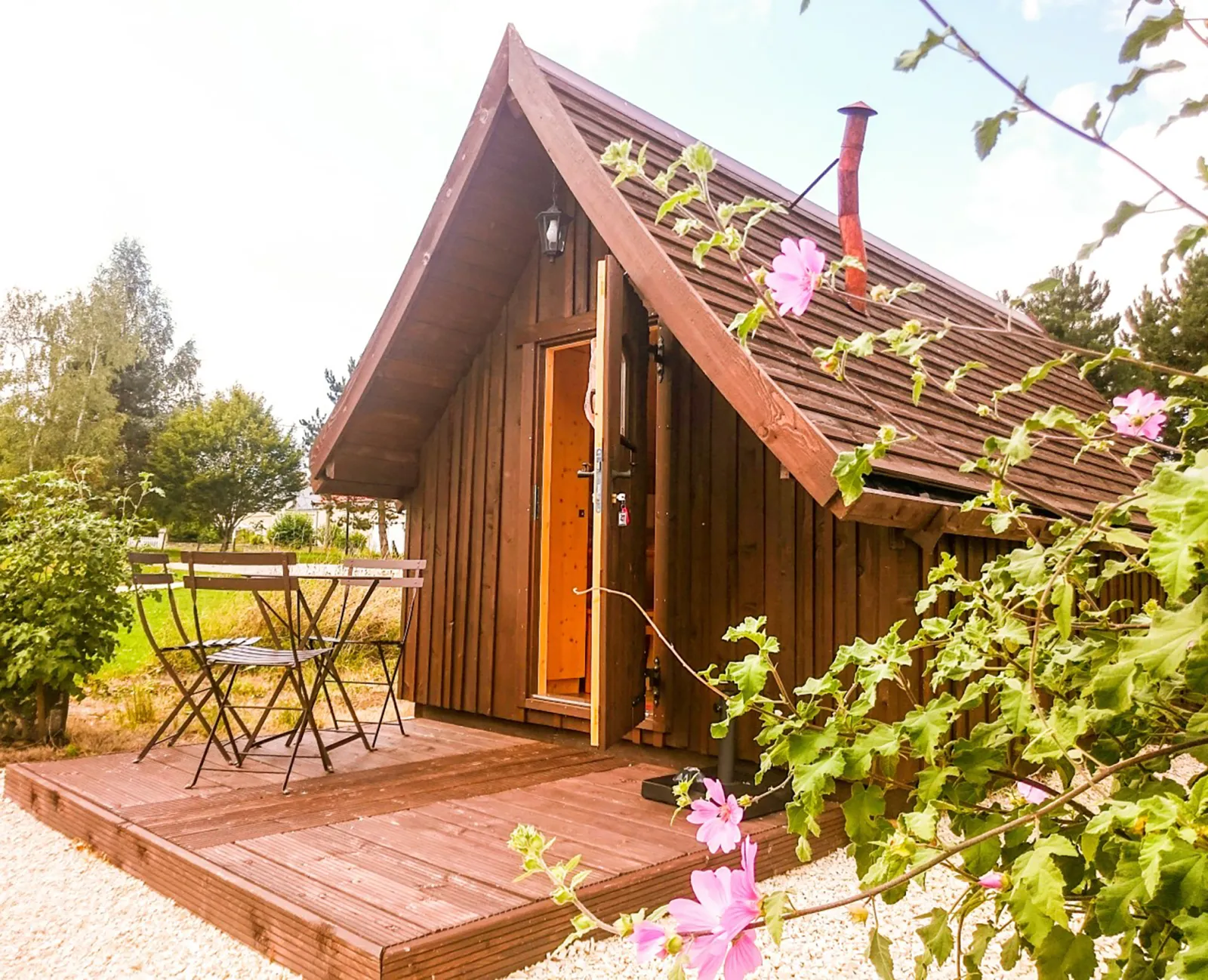 Cabane du Trappeur, cabane de trappeur à La Chapelle-Blanche-Saint-Martin