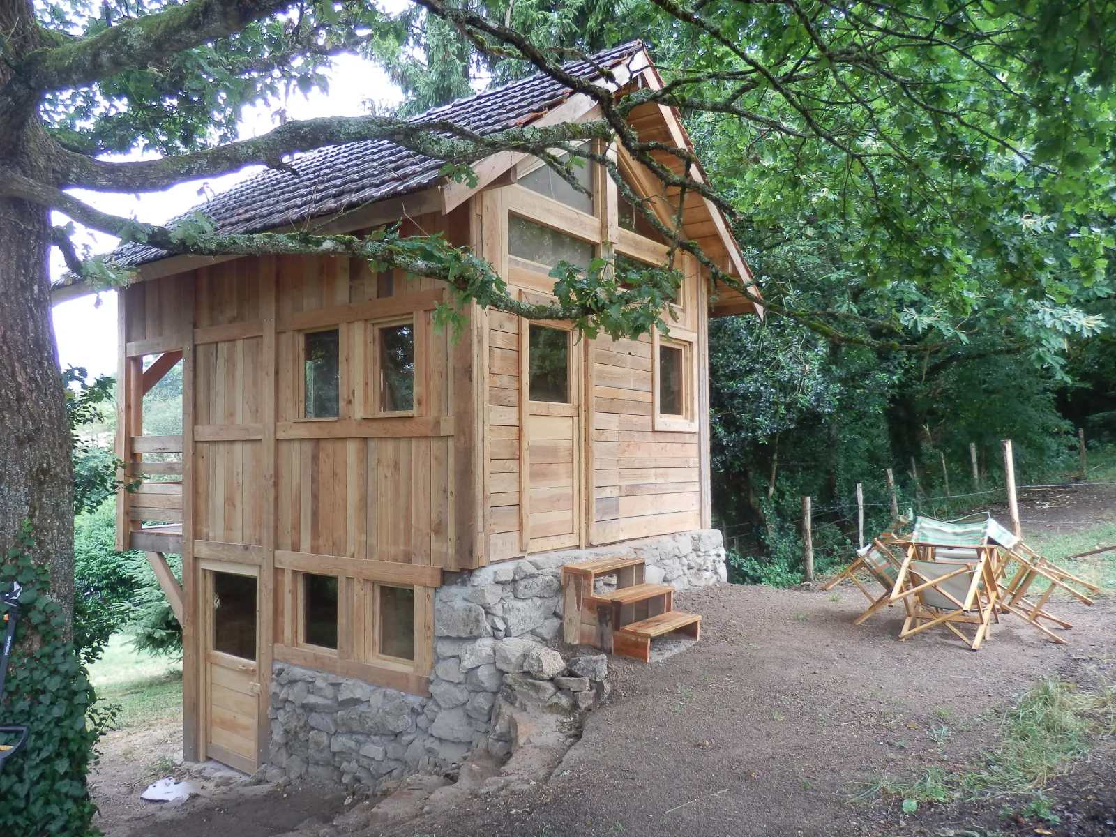Cabane écolodge du Plessis à Broye, photo 3