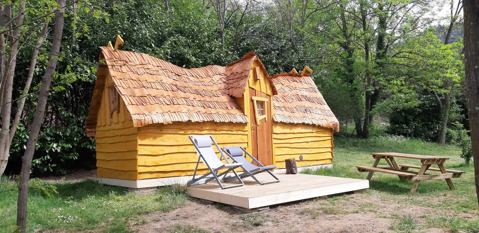 Cabane enchantée à Arlebosc, photo 2
