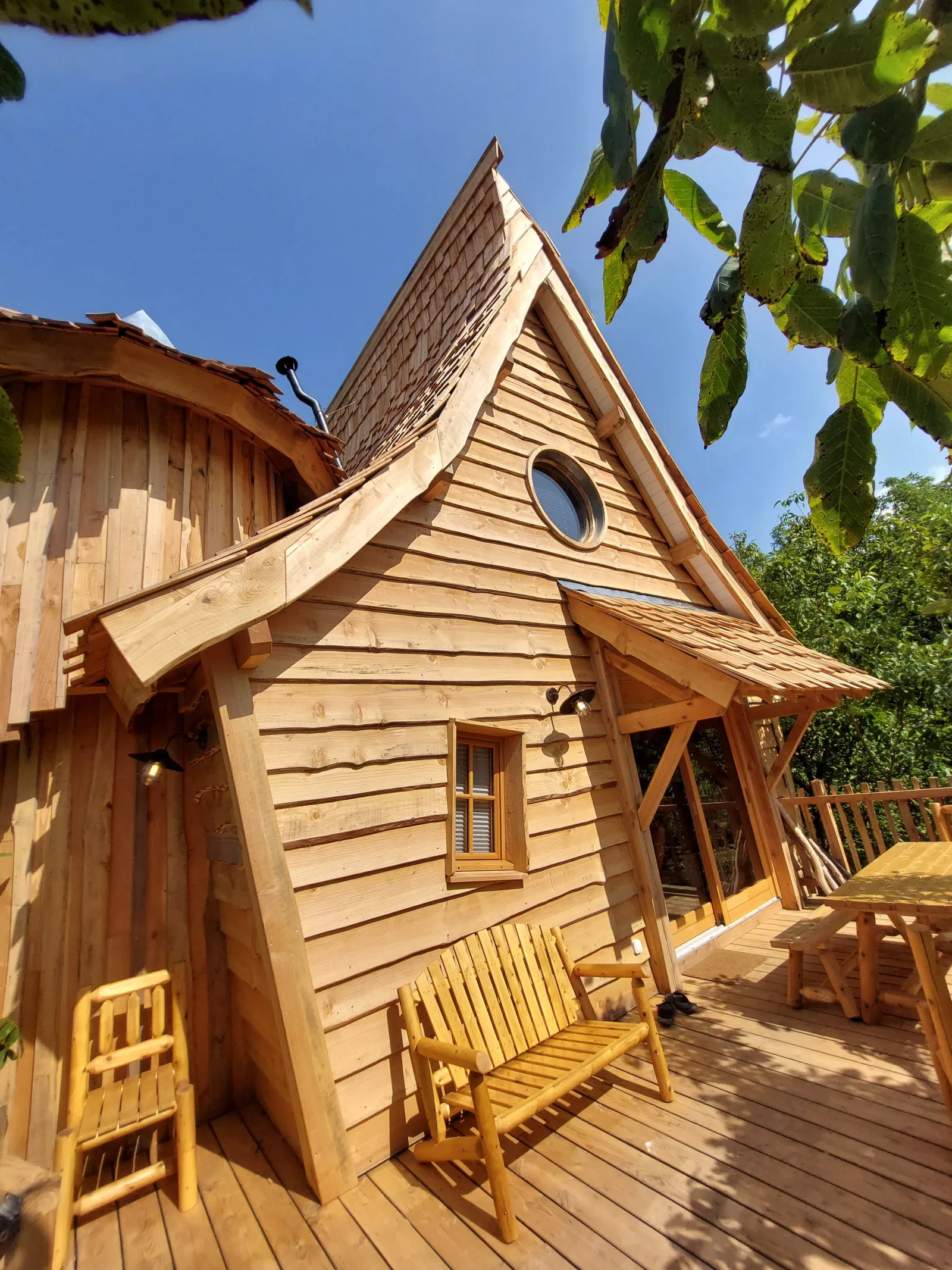 Cabane Féérique, cabane sur pilotis à Saint-Jean-en-Royans