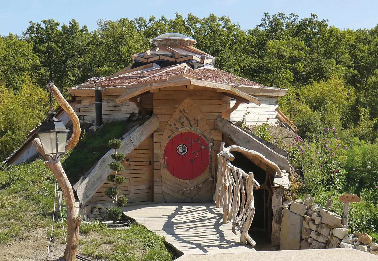 Cabane Gaia, cabane au sol à Vittel