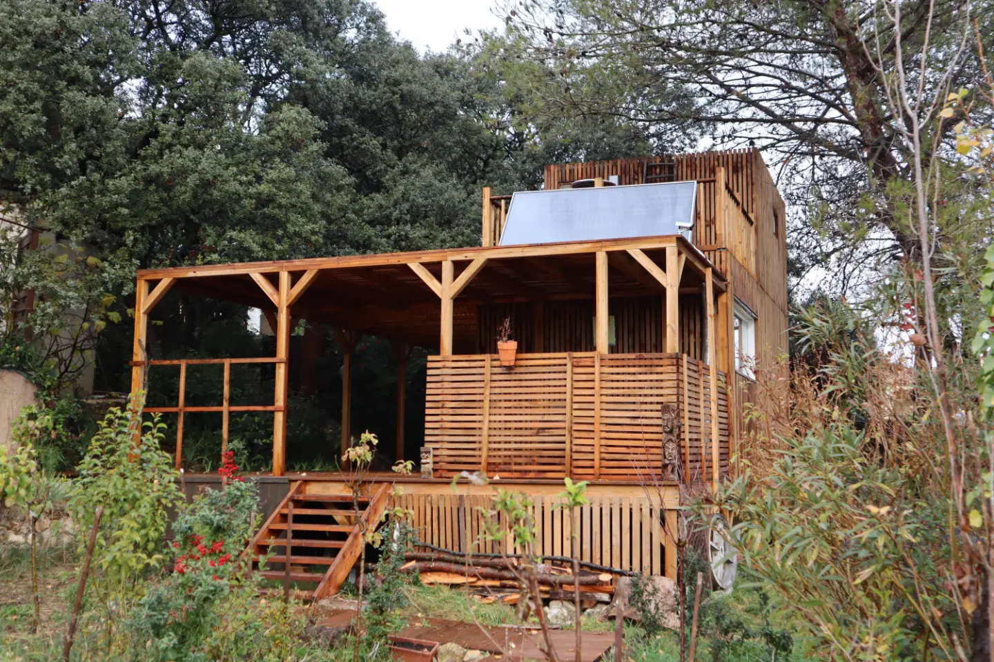 Cabane Green House à Combas, photo 2