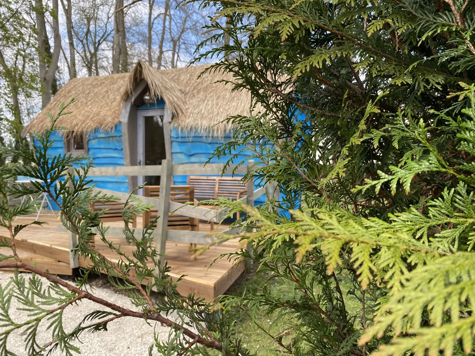 Cabane Kyara, cabane au sol à Bar-sur-Aube
