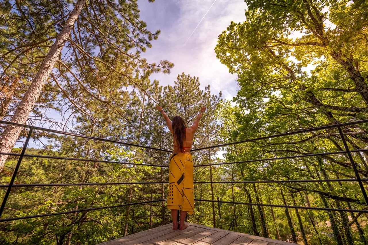 Cabane La Parenthèse, cabane dans les arbres à Dieulefit