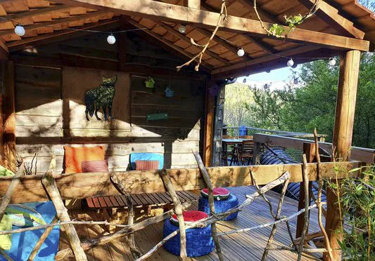 Cabane Le Loup à Vebron, photo 2