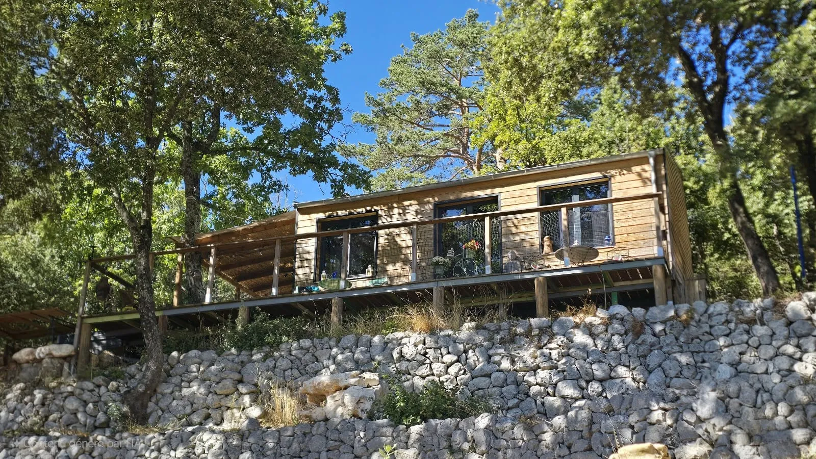 Le Refuge des Étoiles, cabane au sol à Mons