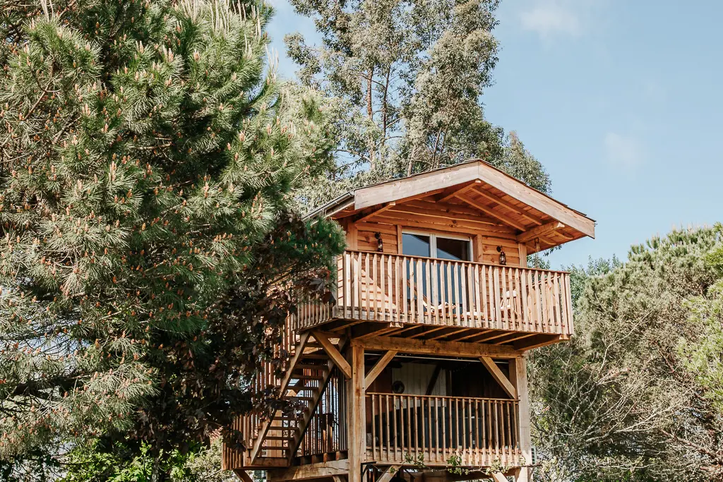 Cabane Lou Pignada, cabane dans les arbres à Roquefort