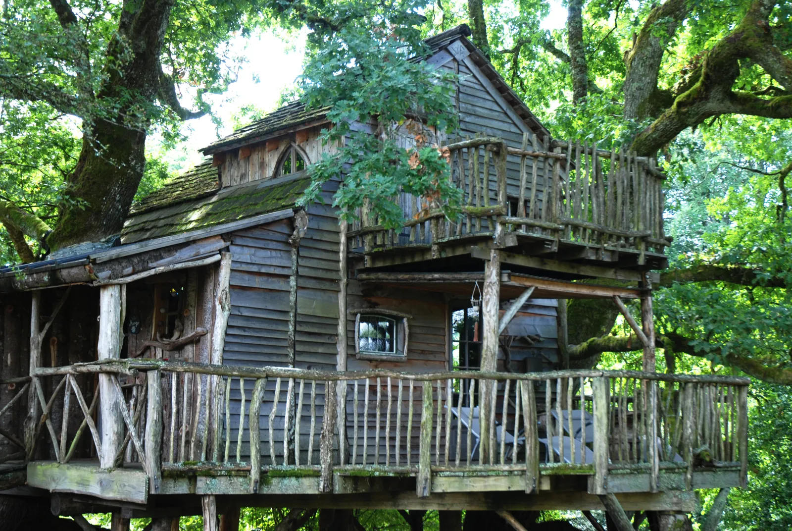 Cabane Margo, cabane dans les arbres à Sexcles