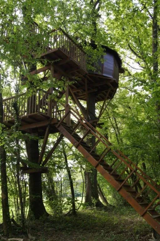 Cabane Maya à Sainte-Colombe, photo 4
