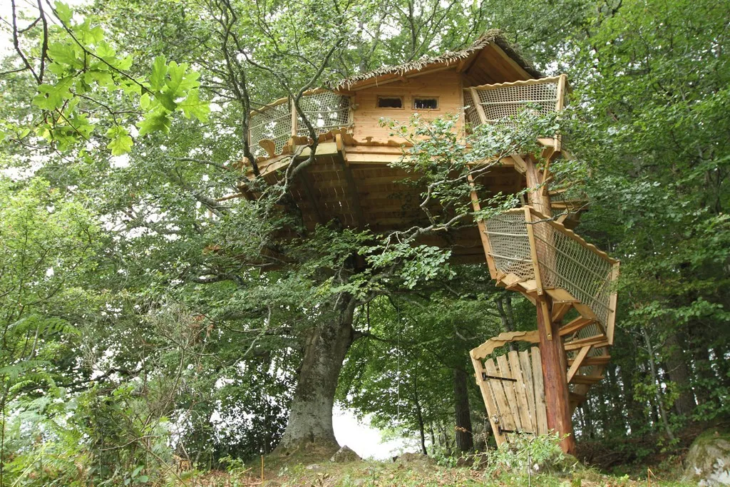 Cabane Migrateur, cabane dans les arbres à Saint-Simon