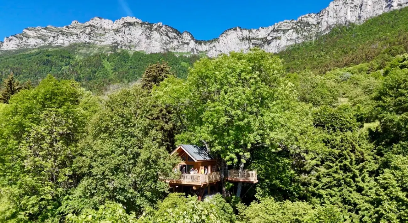 Cabane perchée de Chartreuse à Plateau-des-Petites-Roches, photo 4