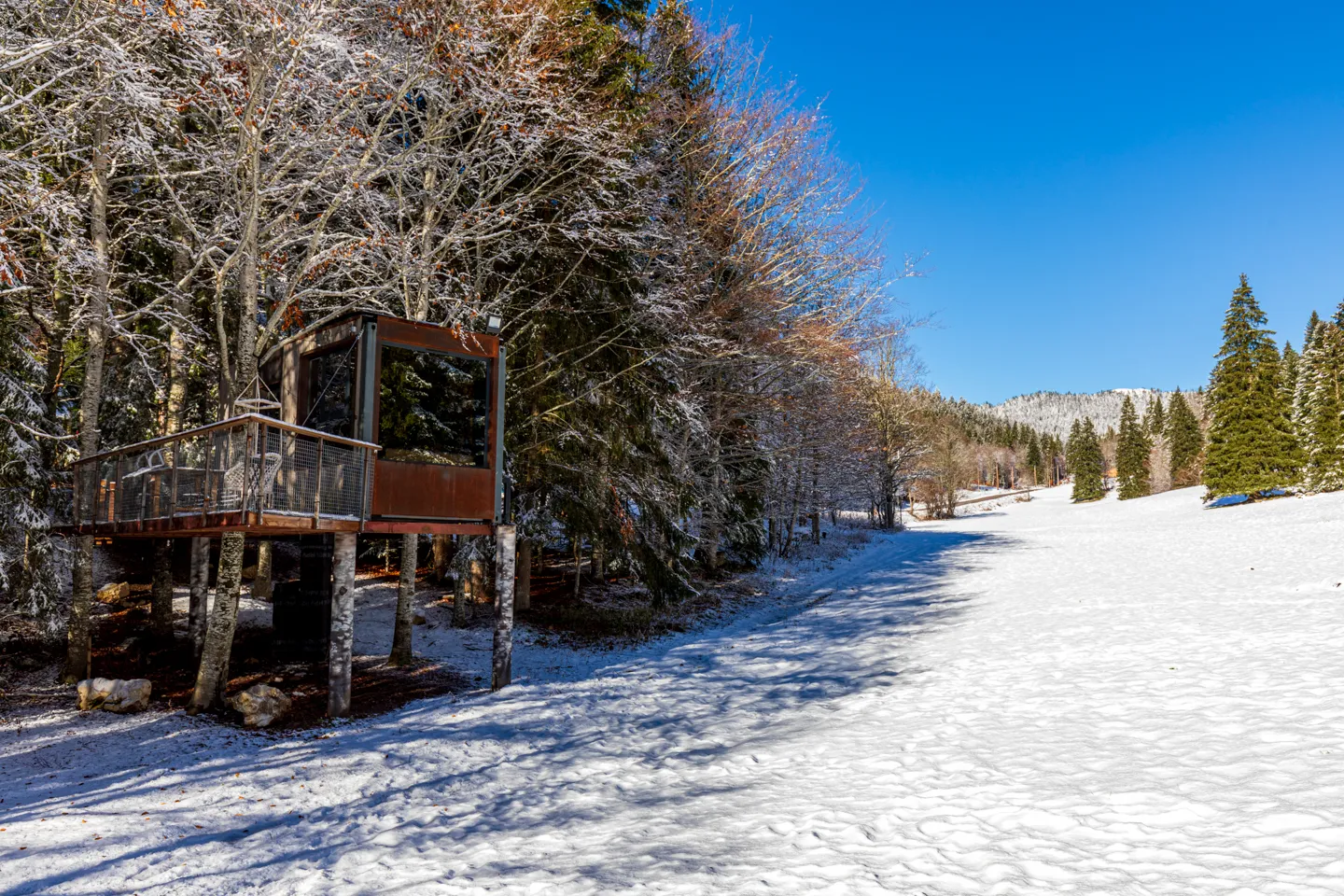 Cabane perchée de La Résilience à Autrans-Méaudre en Vercors, photo 2