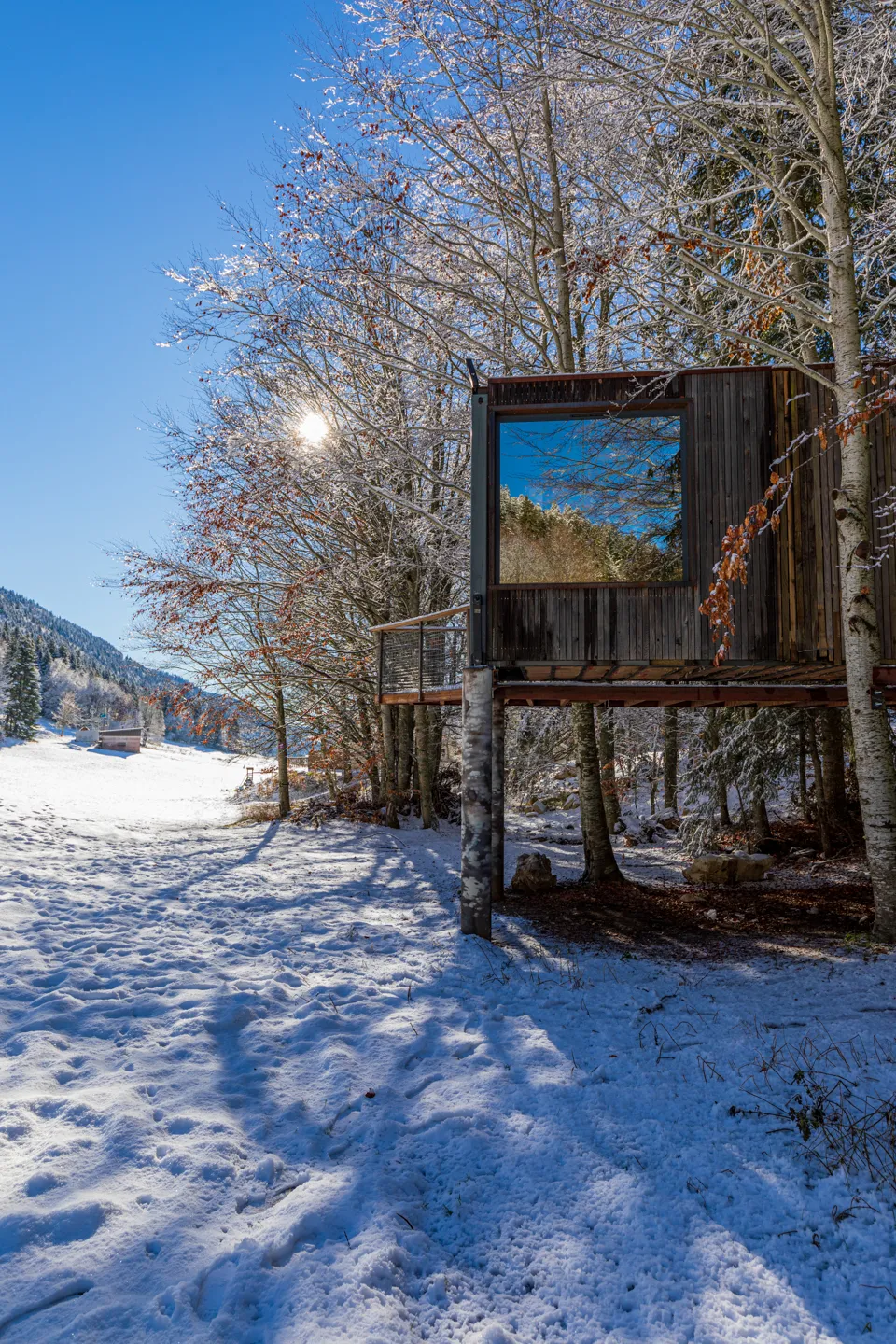 Cabane perchée de La Résilience à Autrans-Méaudre en Vercors, photo 4