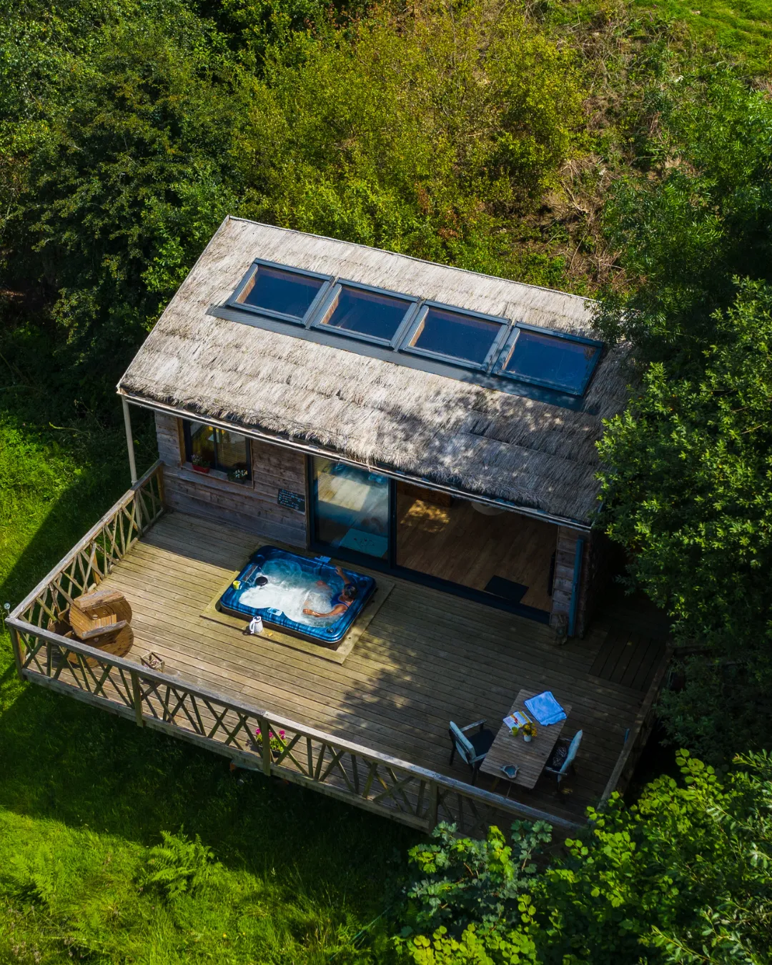 Cabane perchée des Rêves étoilés, cabane sur pilotis à La Roche-Maurice