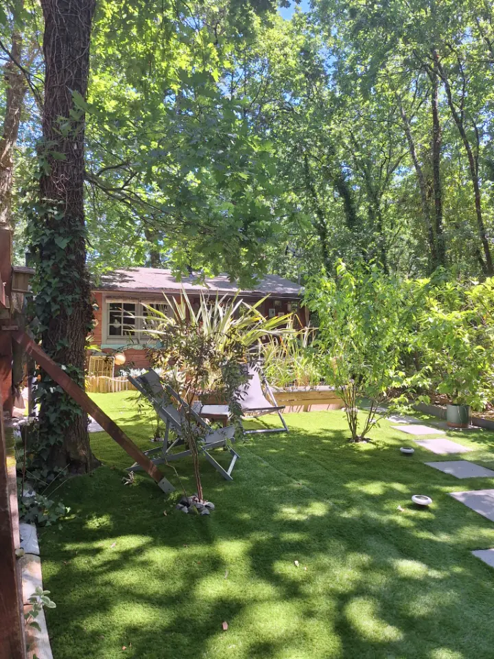 Cabane Planquée, cabane au sol à Gujan-Mestras