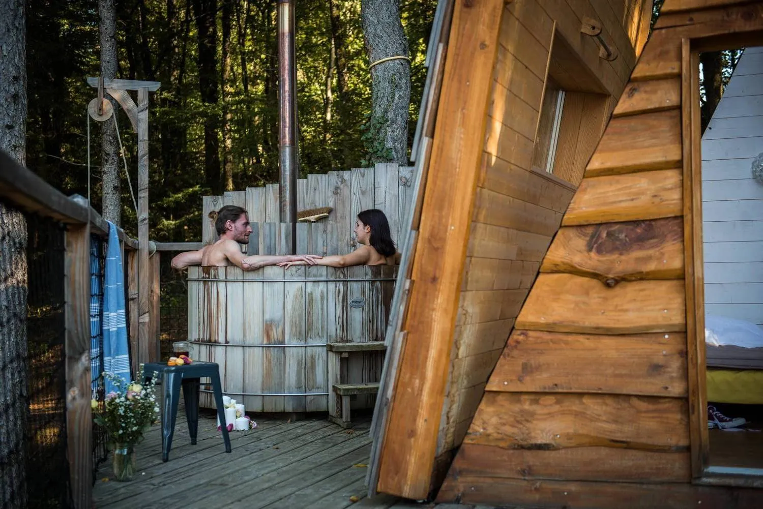Cabane Spa Belle étoile à Lanouaille, photo 2