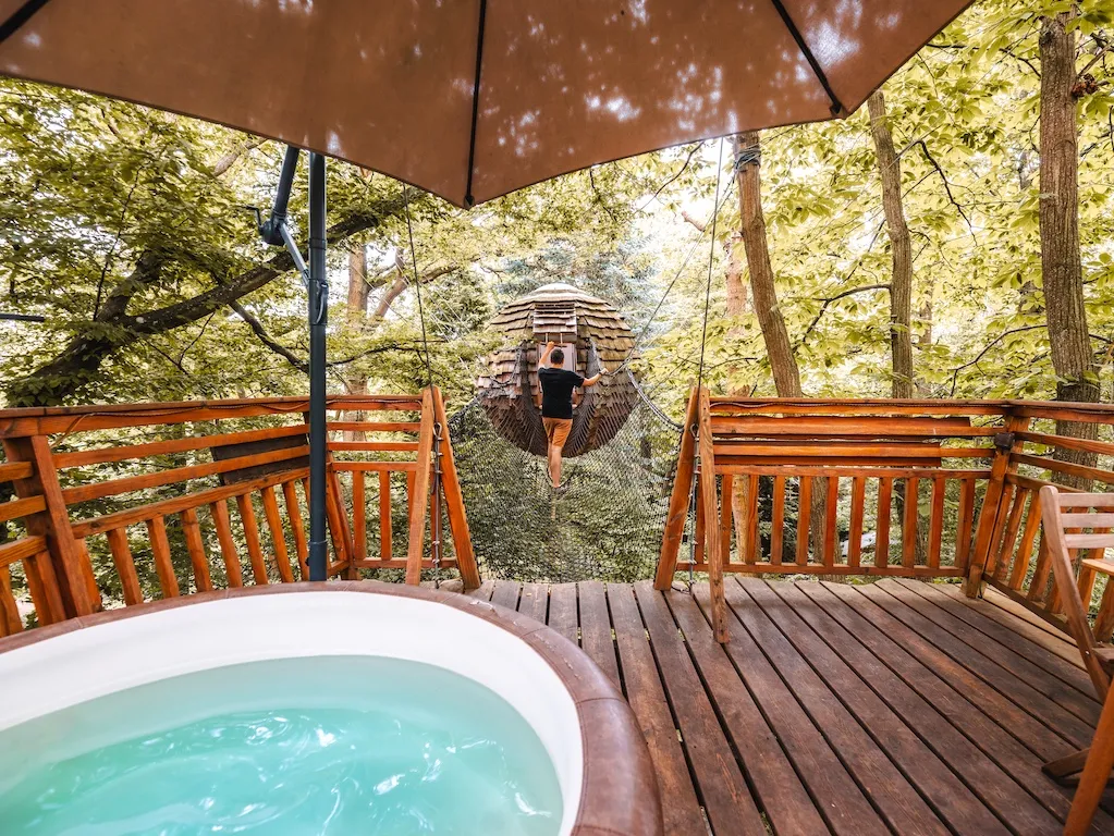 Cabane Spa Cocoon Plume à Rosoy-en-Multien, photo 2