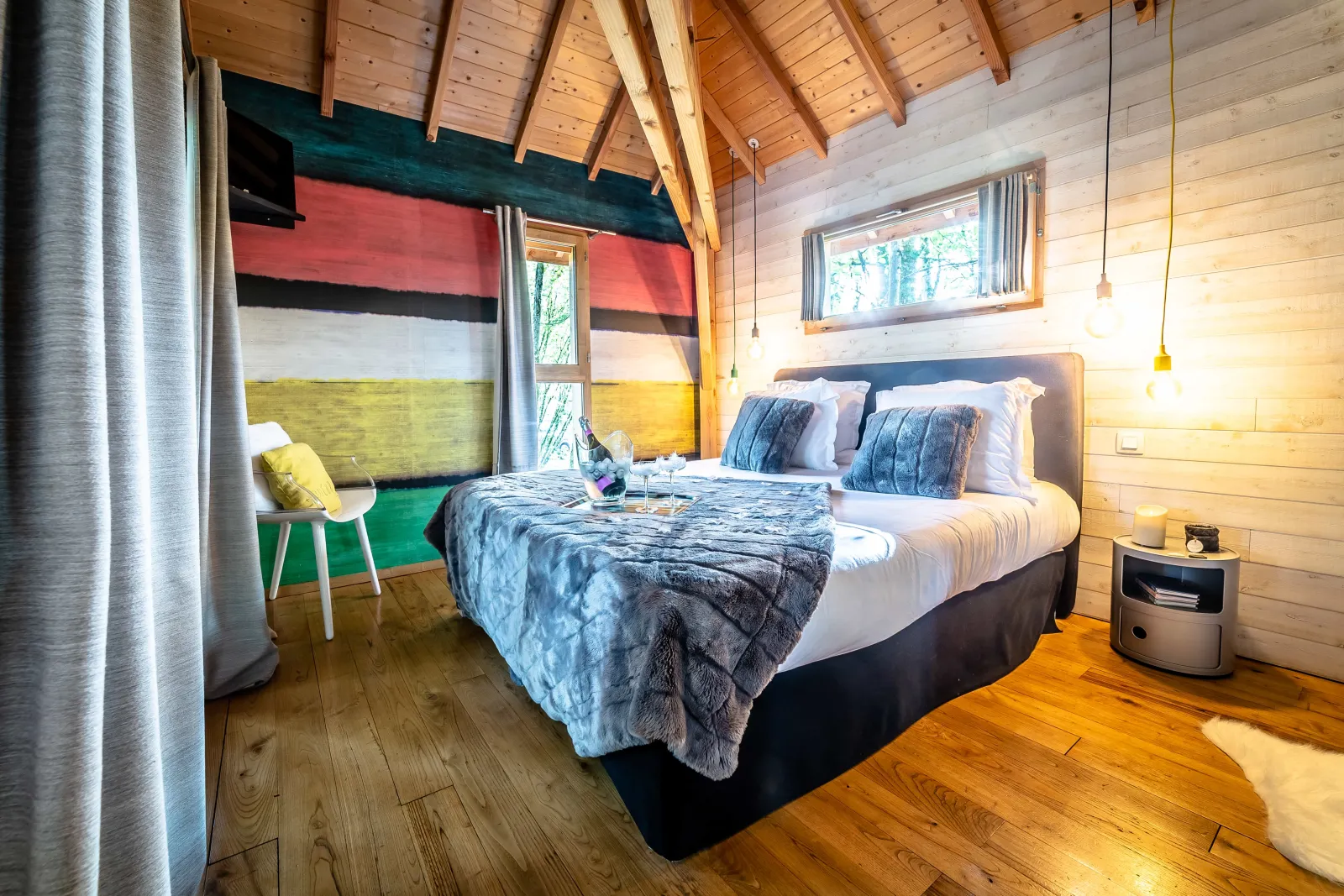 Cabane Spa Cyprès Si Haut à Saint-Mexant, photo 2