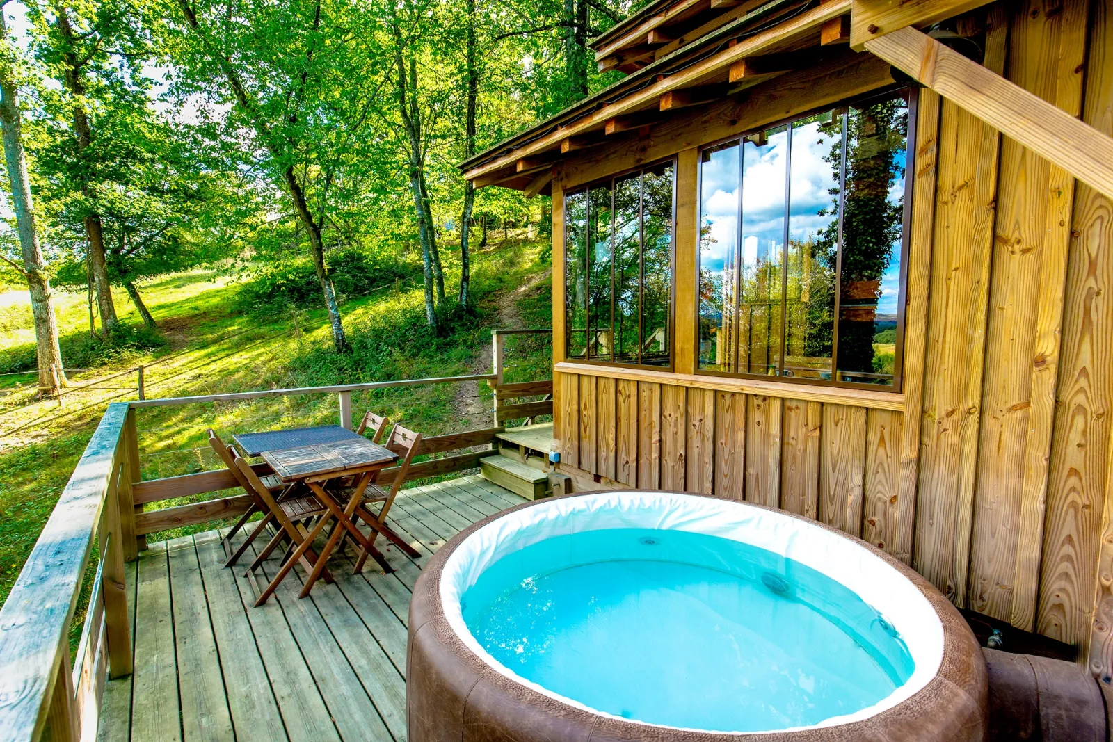 Cabane Spa d'Escapa à Estipouy, photo 2