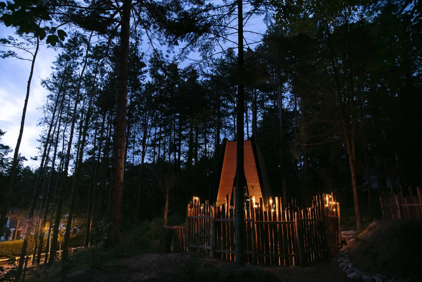Cabane Spa de Bain de Forêt, cabane sur pilotis à Neufchâtel-Hardelot